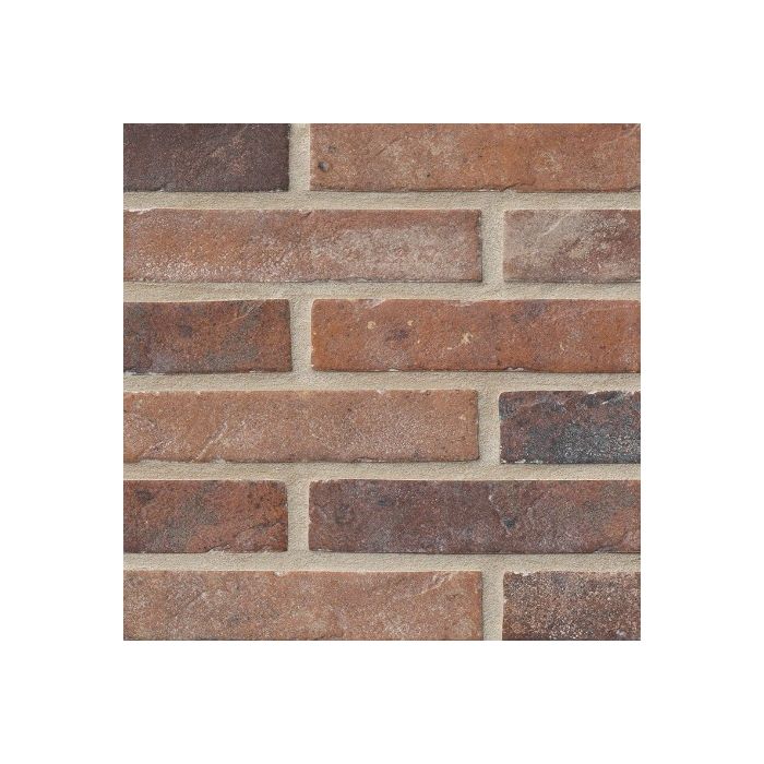 Brickstone Red Brick 2 x 10 Porcelain Tile