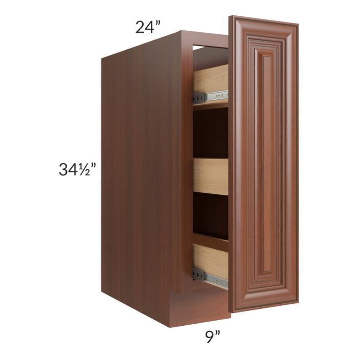 Phoenix Caramel Glaze 9" Spice Base Cabinet