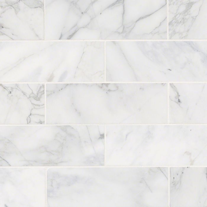 Calacatta Cressa 4" x 12" Subway Tile