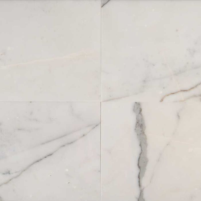 Calacatta Gold 18" x 18" Honed Marble