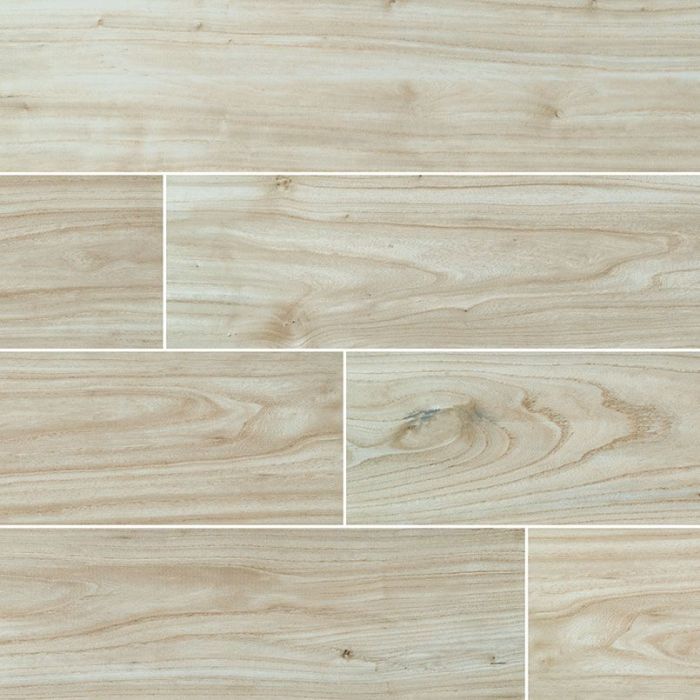Catalina Maple 8 x 48 Polished Porcelain Wood Tile