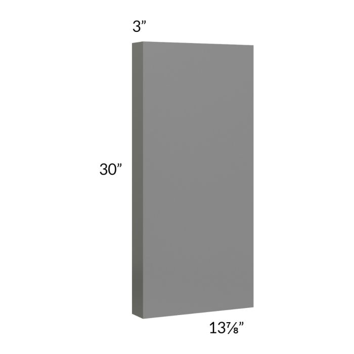 Milan Grey Gloss 30" Wall Column