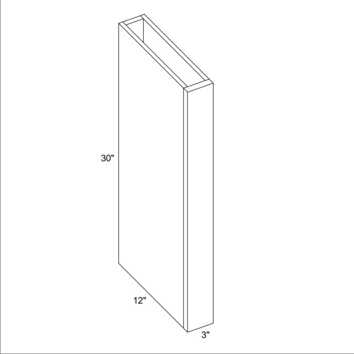 Salem 3x30 Wall Column (12" depth)
