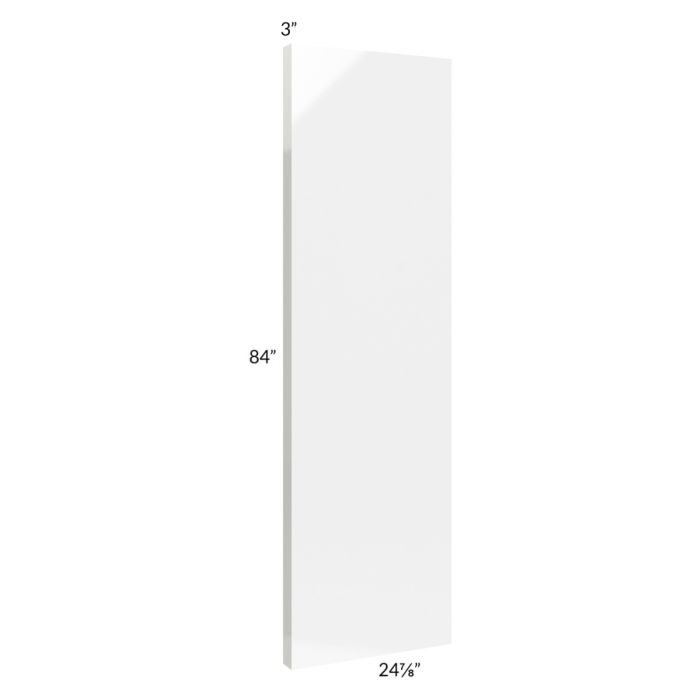 Milan White Gloss 84" Wall Column