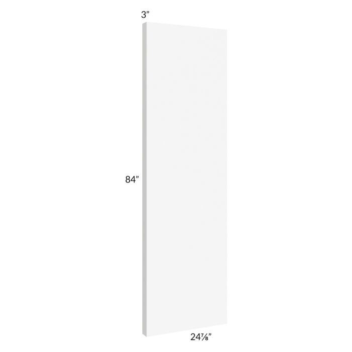Milan White Matte 84" Wall Column