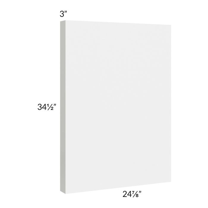 Milan White Gloss Base Column