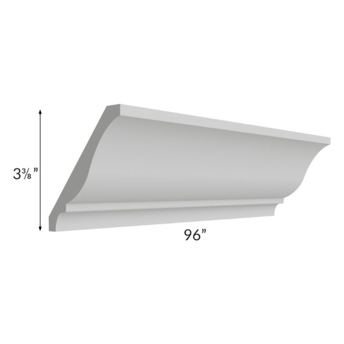 Tuscan Painted Grey Large Crown Molding