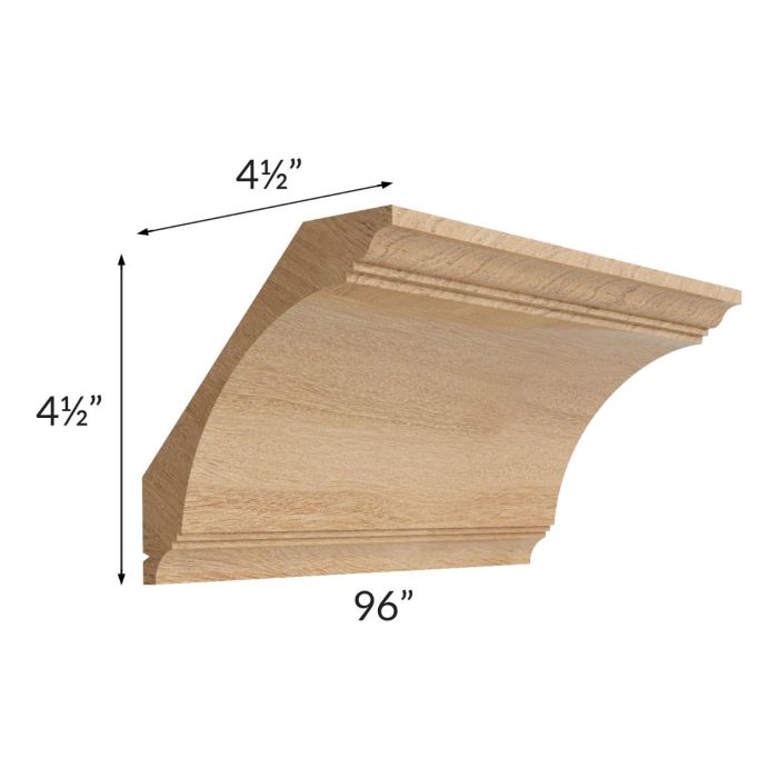 Tuscan Timber Large Cove Crown Molding