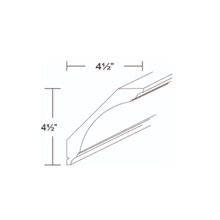 Vienna Large Cove Crown Molding