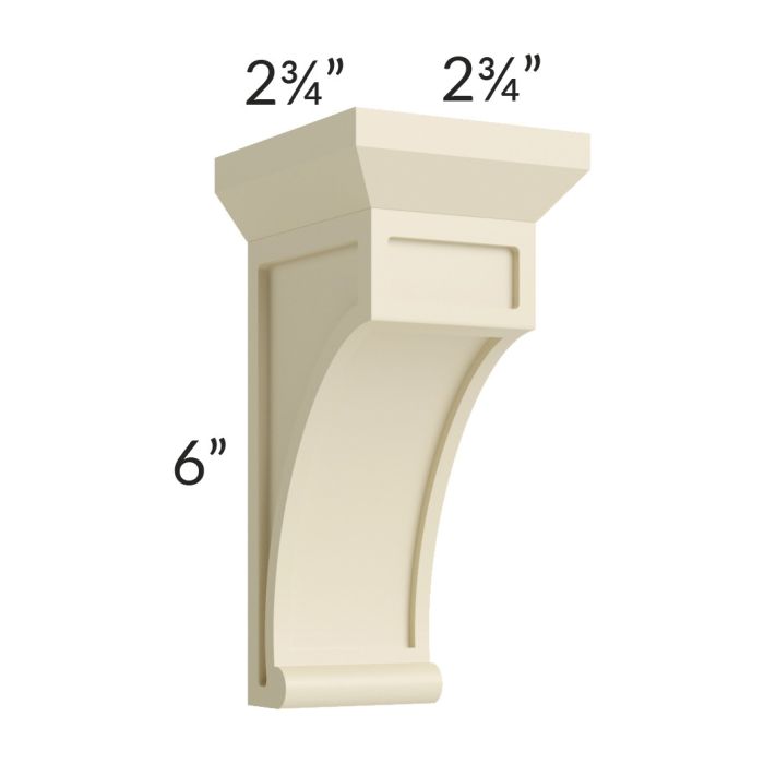 Casselton Ivory Small Decorative Corbel