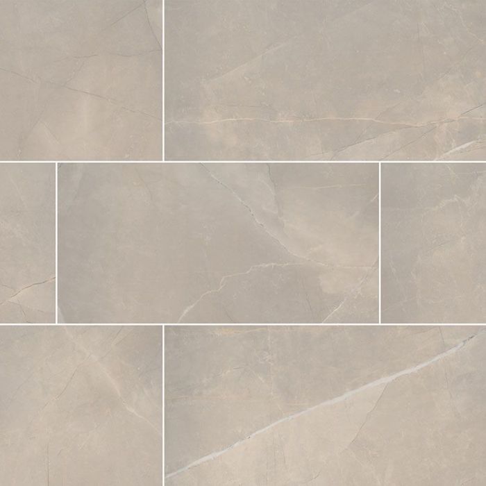 Sande Cream 24" x 48" Polished Porcelain Tile