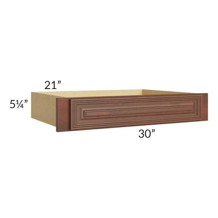 Cambridge Saddle Glaze 30" Desk Knee Drawer (trimmable)