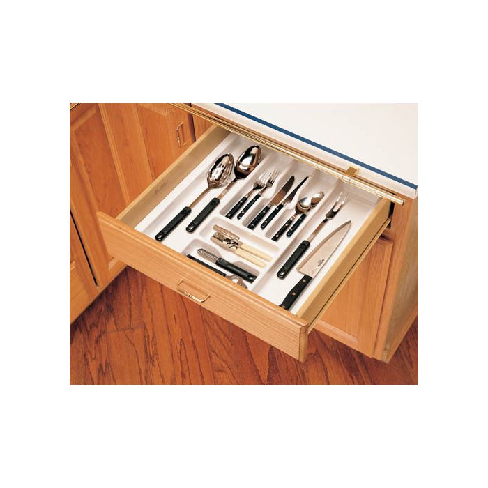 Cutlery Tray - Fits an 18" Wide and 21" Wide Base Cabinet (Rev-A-Shelf)