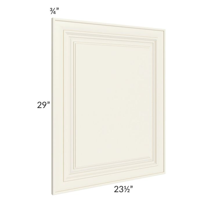 Cambridge Antique White Glaze Base Decorative Door - Out of stock through May 2022