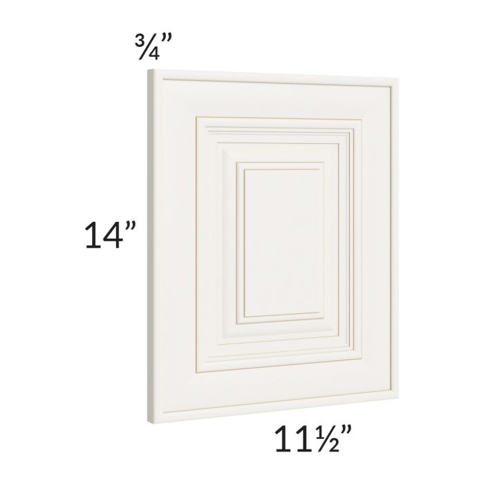 Cambridge Antique White Glaze 12x15 Wall Decorative Door