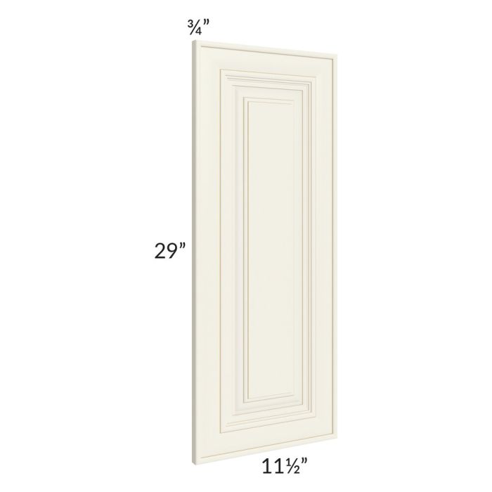 Cambridge Antique White Glaze 30" Wall Decorative Door