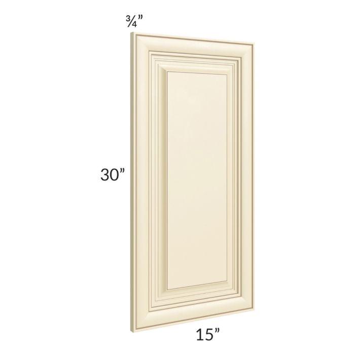 Phoenix Cream Glaze 15x30 Wall Decorative Panel