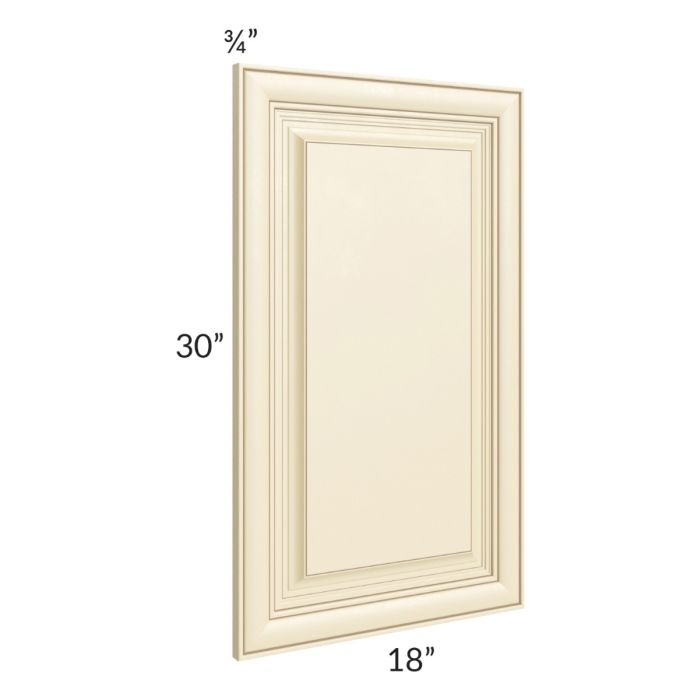 Phoenix Cream Glaze 18x30 Wall Decorative Panel