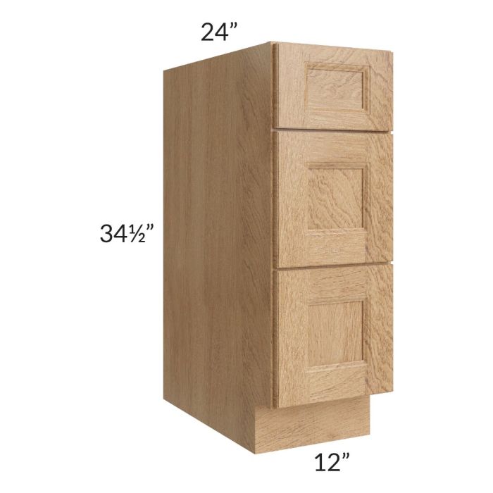 Tuscan Timber 12" Drawer Base Cabinet