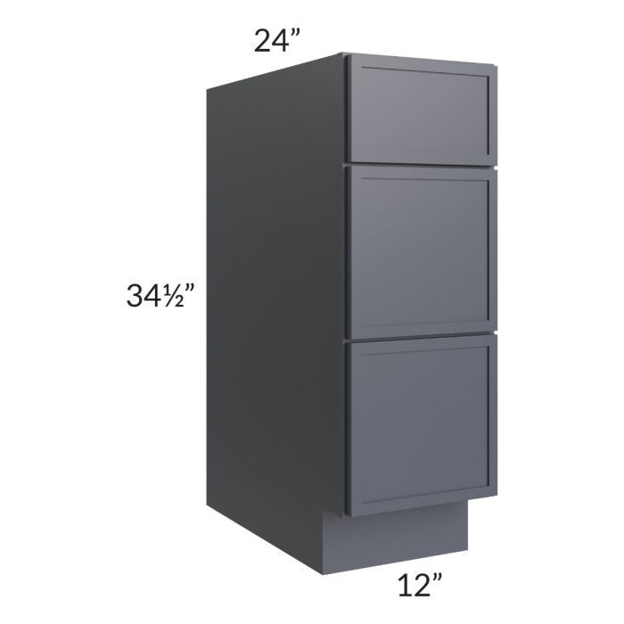 Vienna Indigo 12" Drawer Base Cabinet