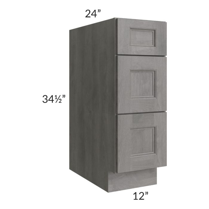 Providence Slate Grey 12" Drawer Base Cabinet