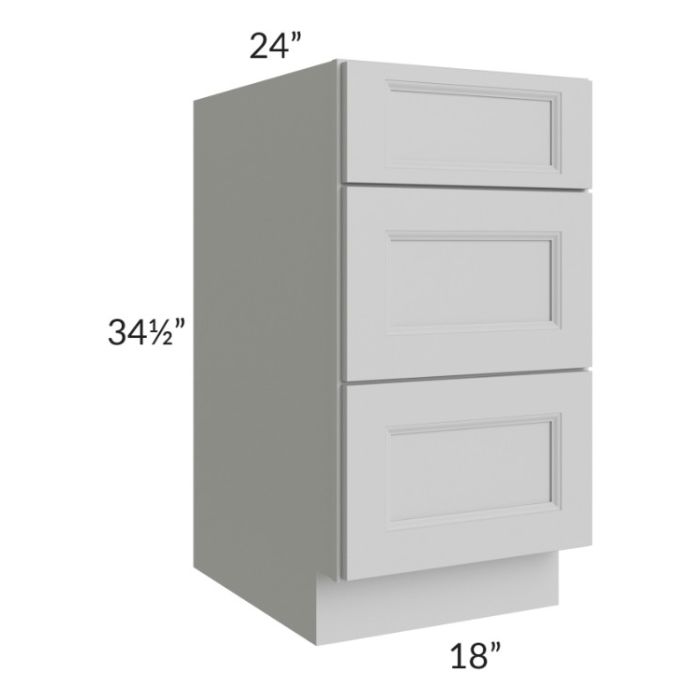 Tuscan Painted Grey 18" Drawer Base Cabinet