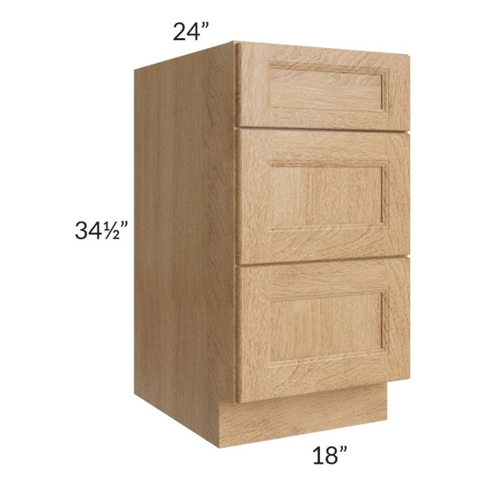 Tuscan Timber 18" Drawer Base Cabinet