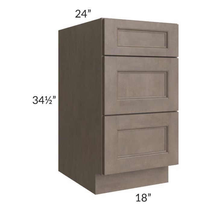 Providence Natural Grey 18" Drawer Base Cabinet 