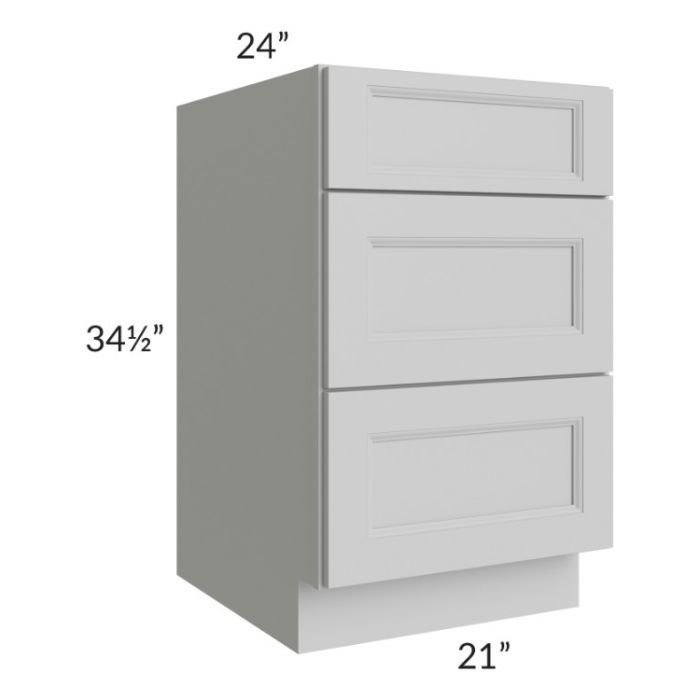Tuscan Painted Grey 21" Drawer Base Cabinet