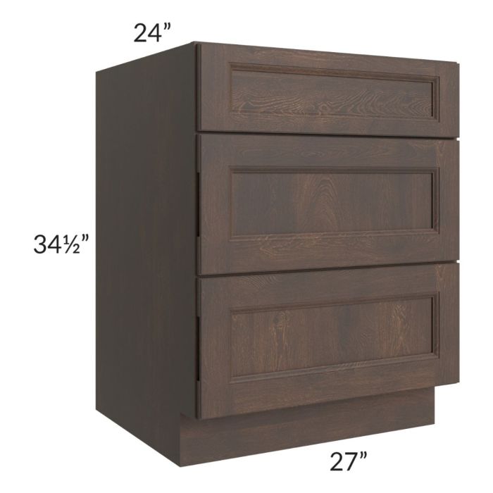 Tuscan Kona Brown 27" Drawer Base Cabinet