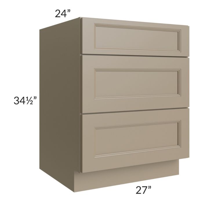 Tuscan Oyster 27" Drawer Base Cabinet