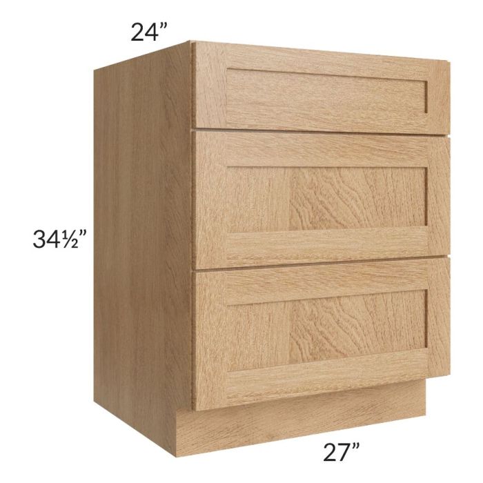 Midtown Timber Shaker 27" Drawer Base Cabinet