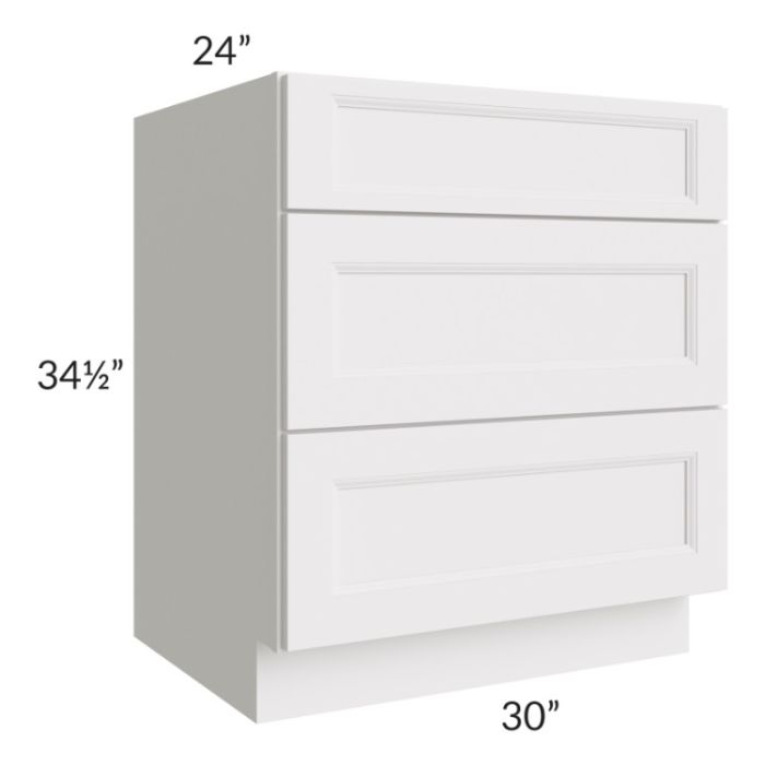 Tuscan Cloud 30" Drawer Base Cabinet