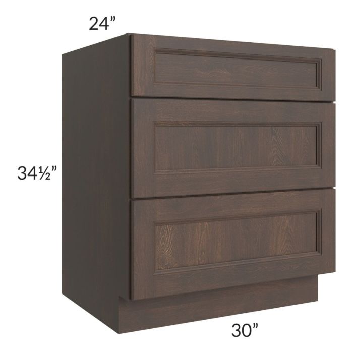 Tuscan Kona Brown 30" Drawer Base Cabinet