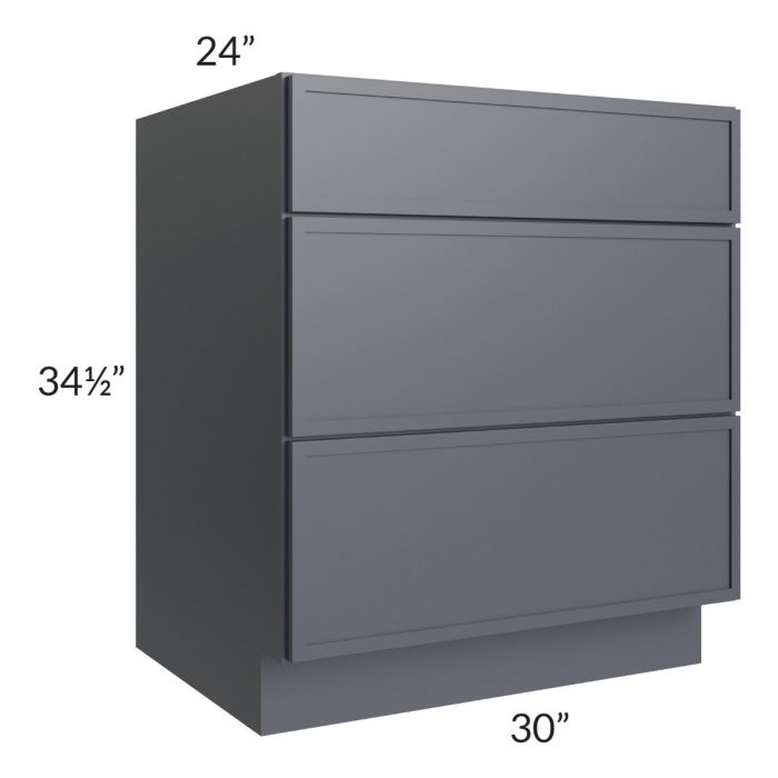 Vienna Indigo 30" Drawer Base Cabinet