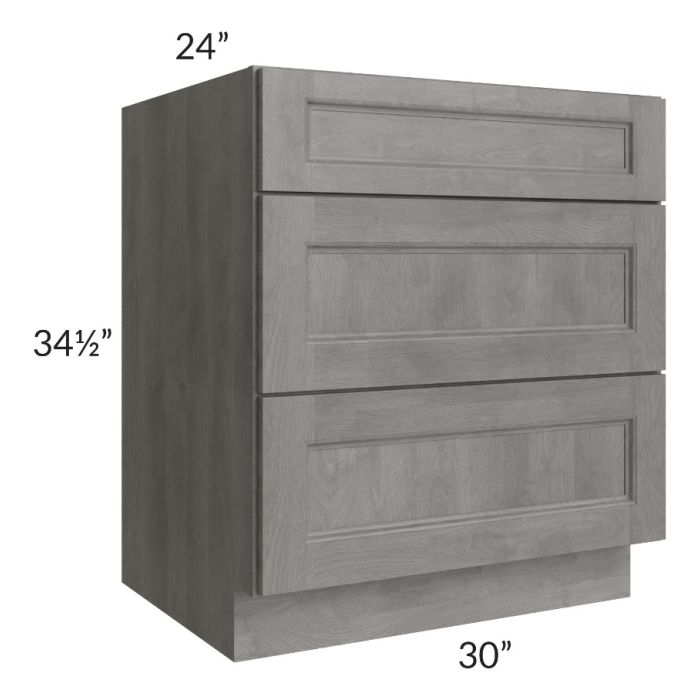 Providence Slate Grey 30" Drawer Base Cabinet