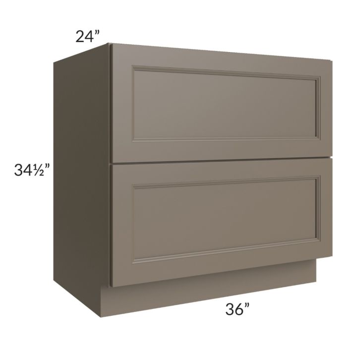 Tuscan Stone 36" 2-Drawer Base Cabinet