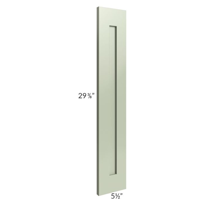 Midtown Pistachio Green Shaker 48 x 120 Back Panel (3/4" Thick)