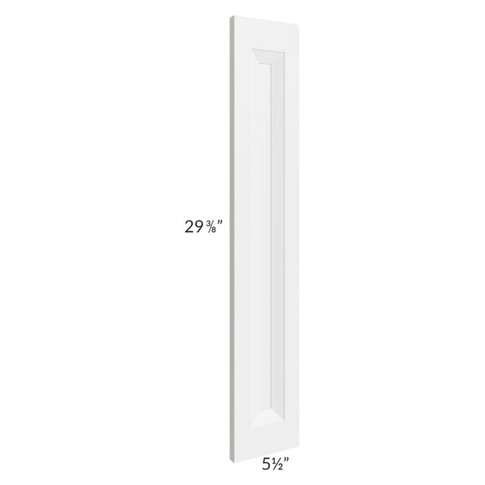 Salem White 48 x 120 Back Panel (3/4" Thick)