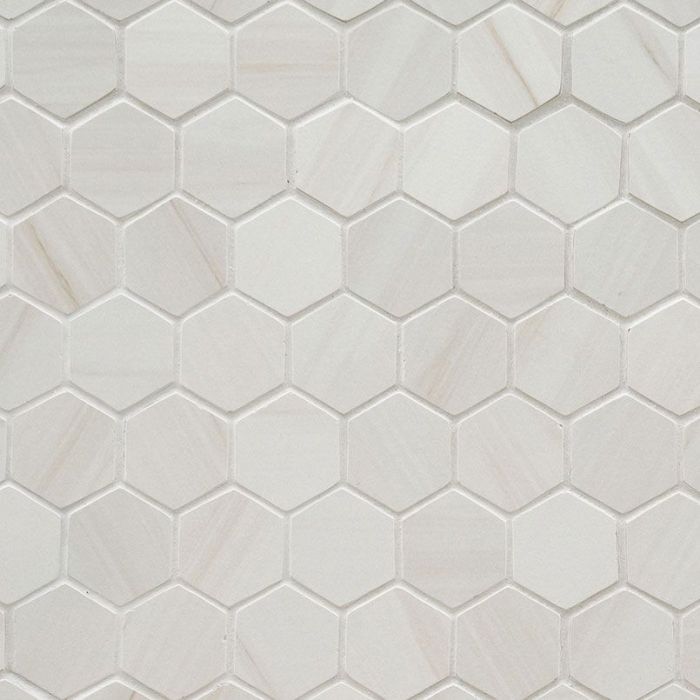 Eden Dolomite 2 x 2 Hexagon Porcelain Tile