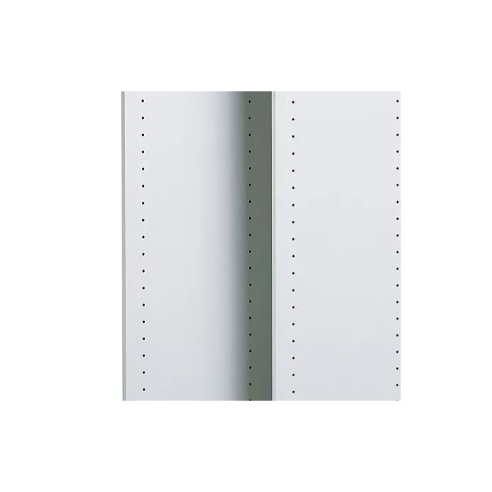 Vertical 72 Inch Panels for Added Closet Organization and Storage Solutions Compatible with Easy Track Closet Systems