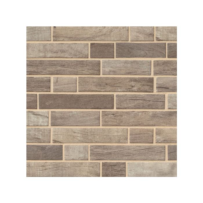 Driftwood Interlocking 6mm Mosaic Tile