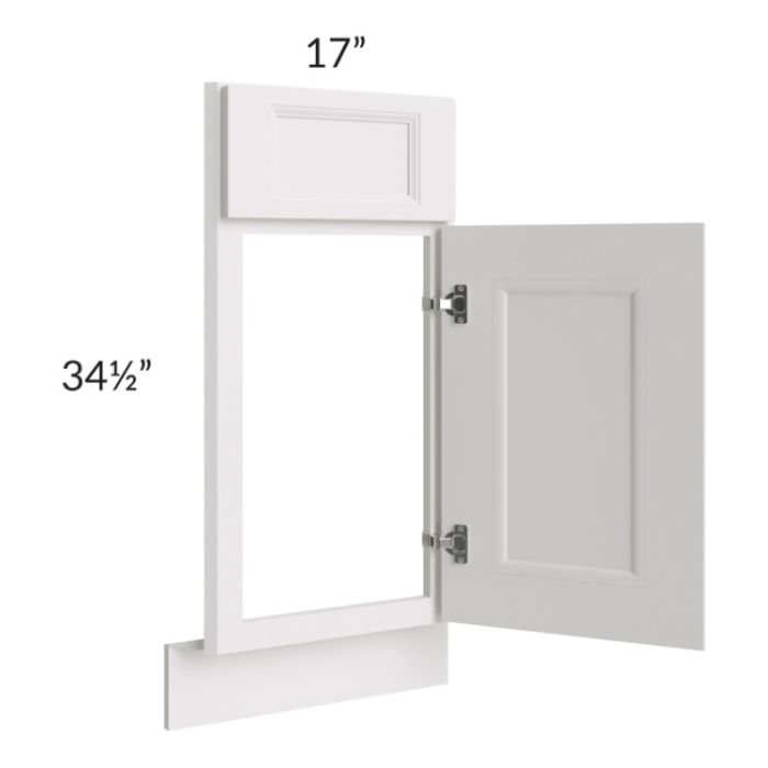 Tuscan Cloud 36" Diagonal Corner Sink Front