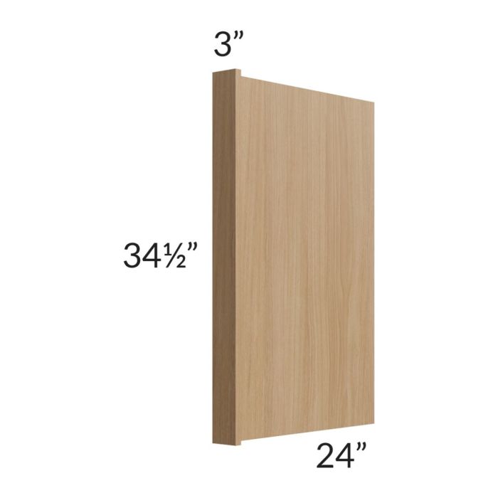 Asheville Rift Oak Shaker Dishwasher / Appliance End Panel
