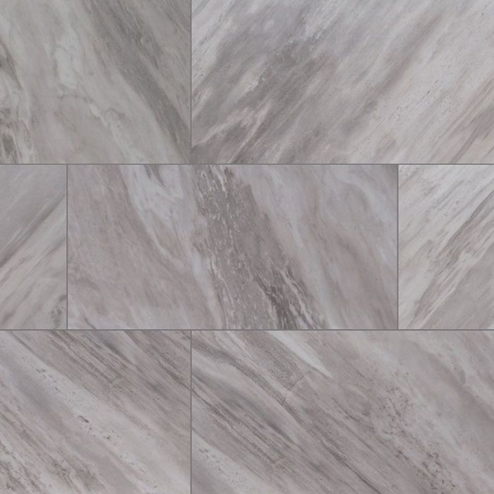 Eden Bardiglio 12 x 24 Polished Porcelain Tile