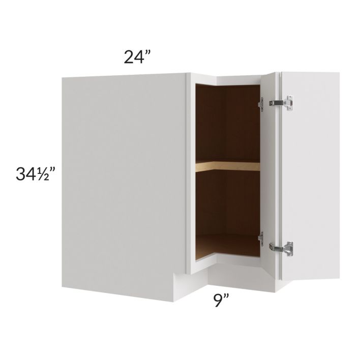 Vienna Cloud 33" Easy Reach Corner Cabinet