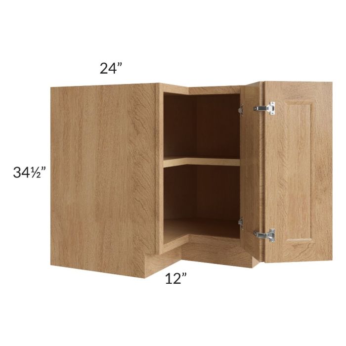 Tuscan Timber 36" Easy Reach Corner Cabinet