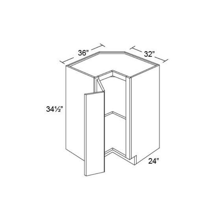 36" Easy Reach Corner Cabinet