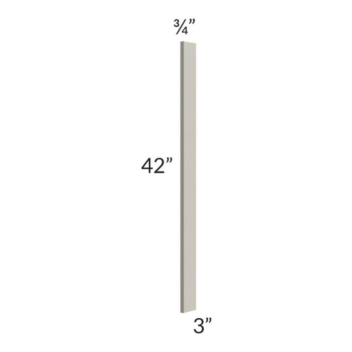 Stratton Light Grey Shaker 3x42 Wall Filler