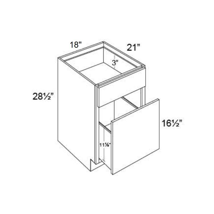 Vienna 18" File Base Cabinet